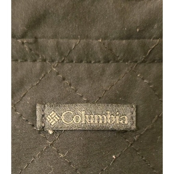 Columbia Womens Black Quilted Fleece Zip Up Vest Size 2XL Pockets - Picture 3 of 6